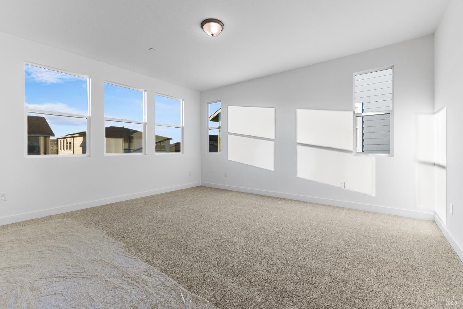 7337 Willowglen Drive Rohnert Park, CA 94928 - Photo 16 of 31 a view of empty room with windows