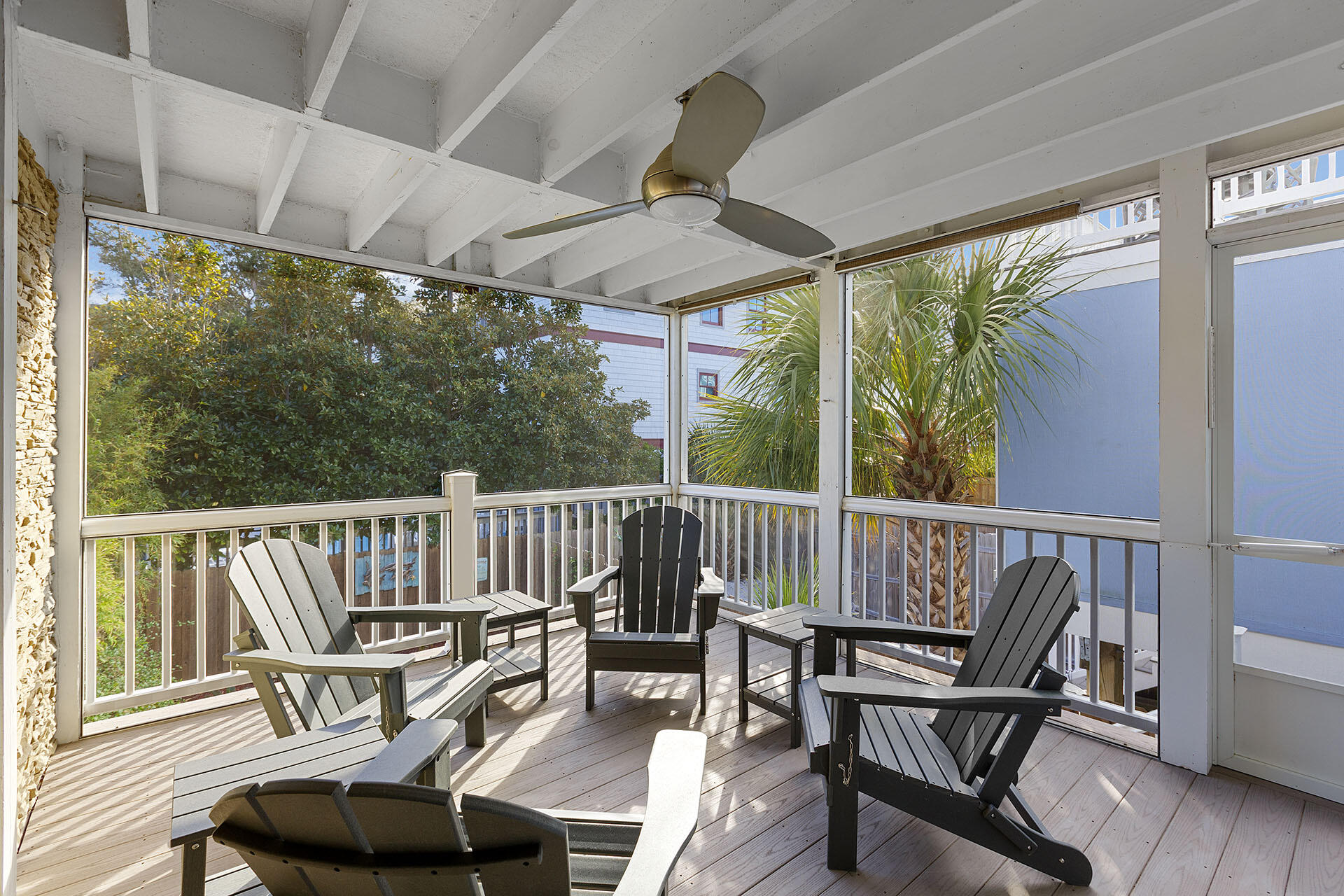 126 Hotz Avenue, Unit 5 Santa Rosa Beach, FL 32459 - Photo 10 of 13 a view of chair in balcony with furniture