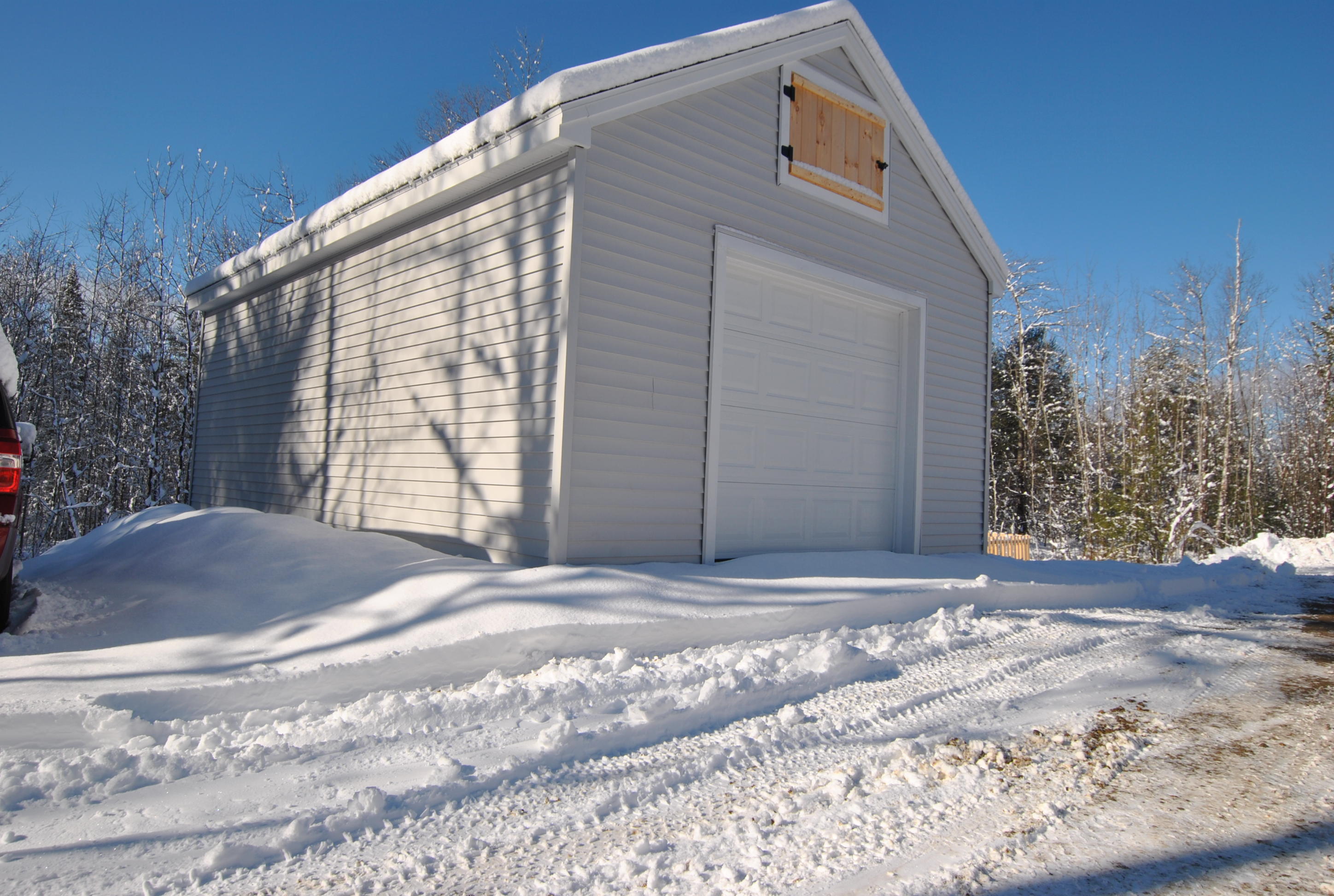 831 Maplewood Road West Newfield, ME 04095 - Photo 3 of 25 detached one car garage
