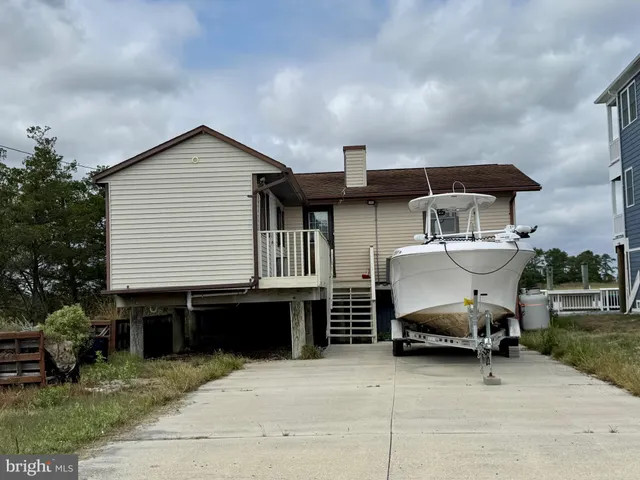 a car parked in front of house
