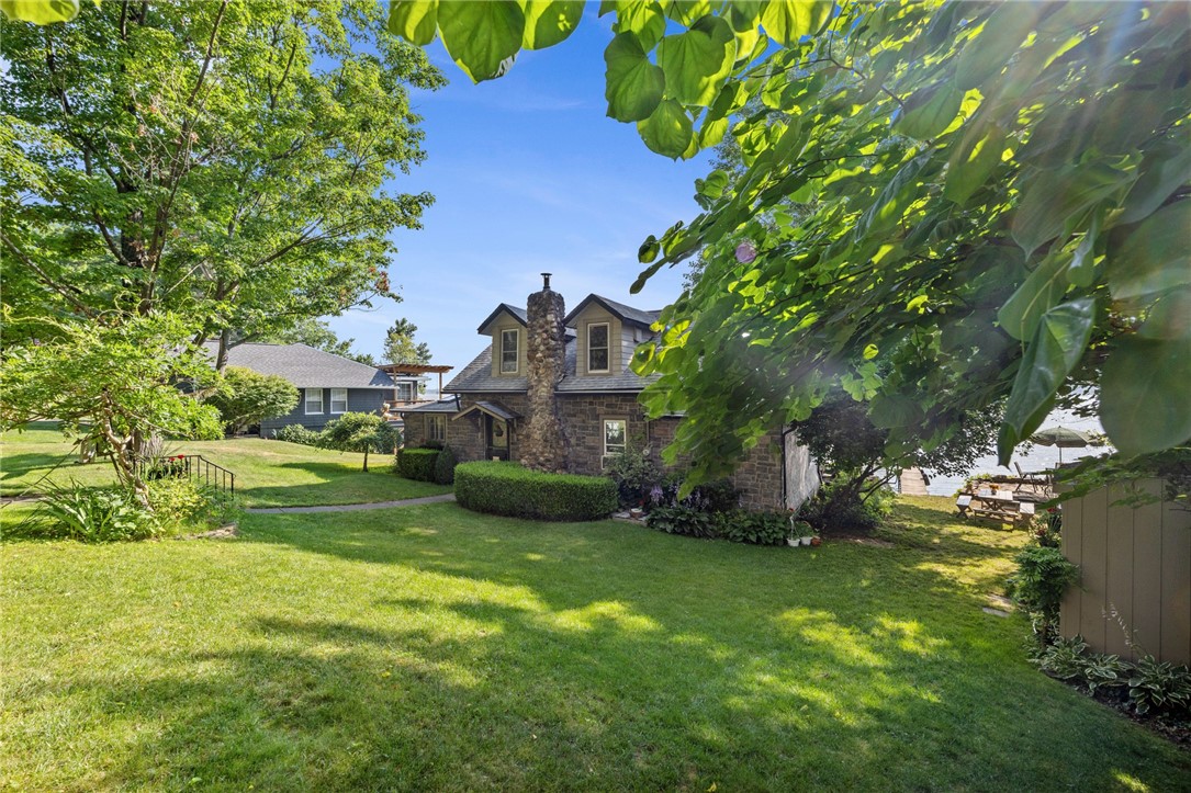5317 West Lake Road Geneseo, NY 14454 - Photo 2 of 50 BEAUTIFUL LANDSCAPING & ENTRANCE