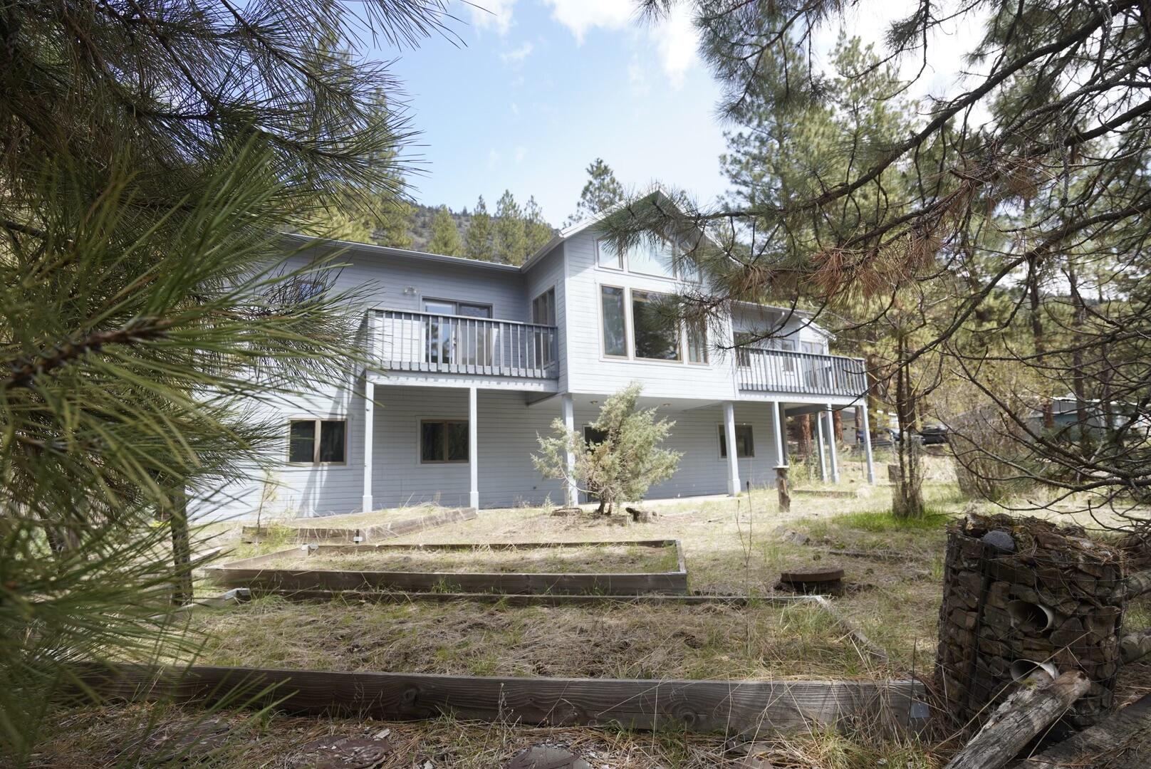 Front from trees