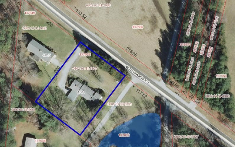 4011 West Cornwallis Road Durham, NC 27705 - Photo 24 of 25 Aerial View