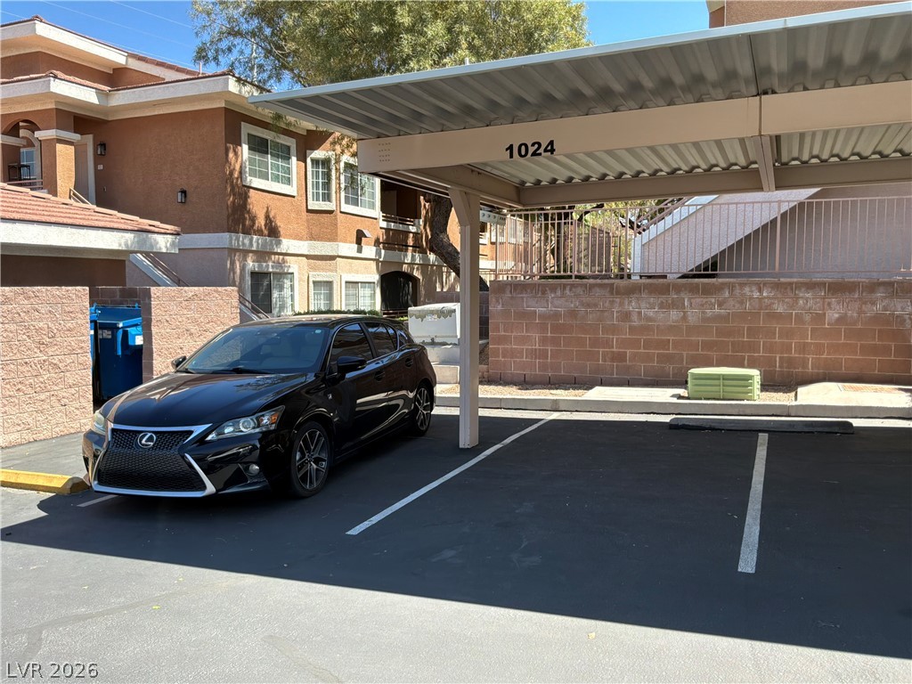 830 Carnegie Street, Unit 1024 Henderson, NV 89052 - Photo 27 of 27 View of covered parking lot