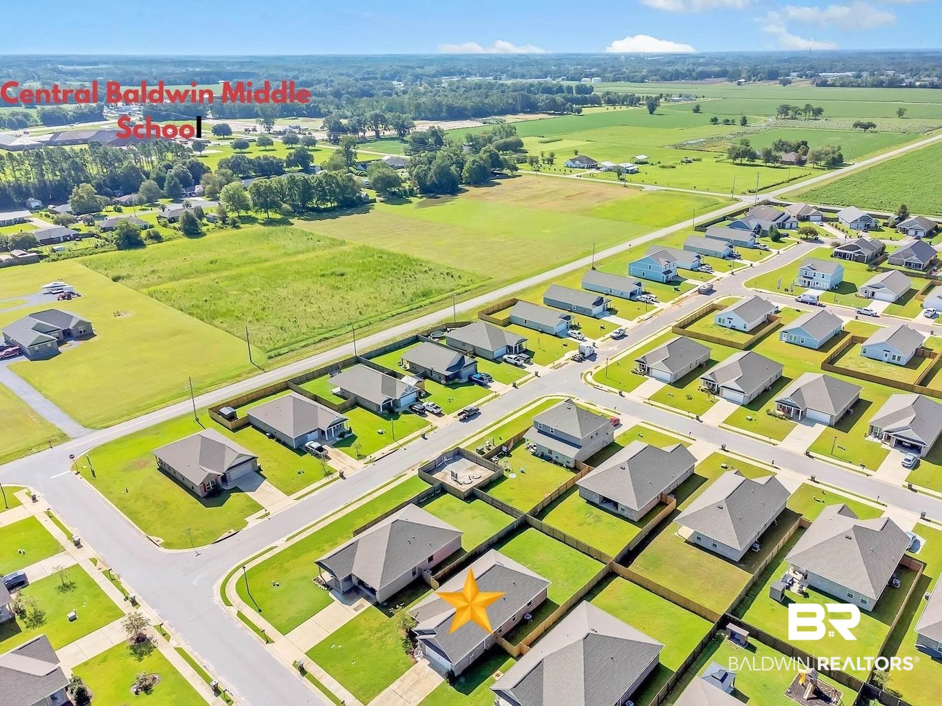 16461 Prado Loop Loxley, AL 36551 - Photo 74 of 78 Aerial view of residential area