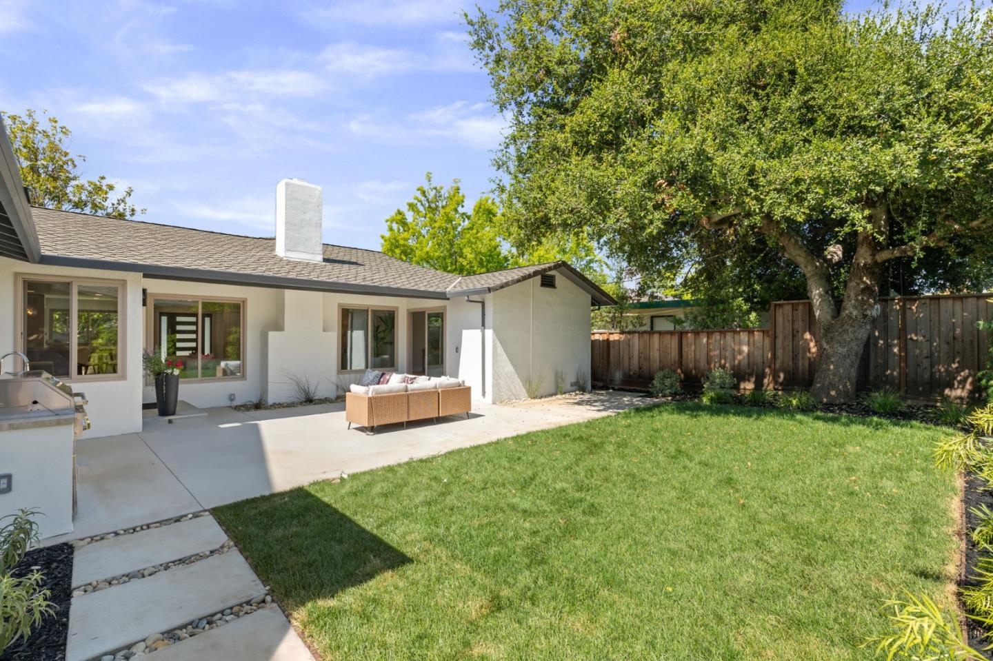 1961 Fordham Way Mountain View, CA 94040 - Photo 29 of 29 a front view of a house with patio
