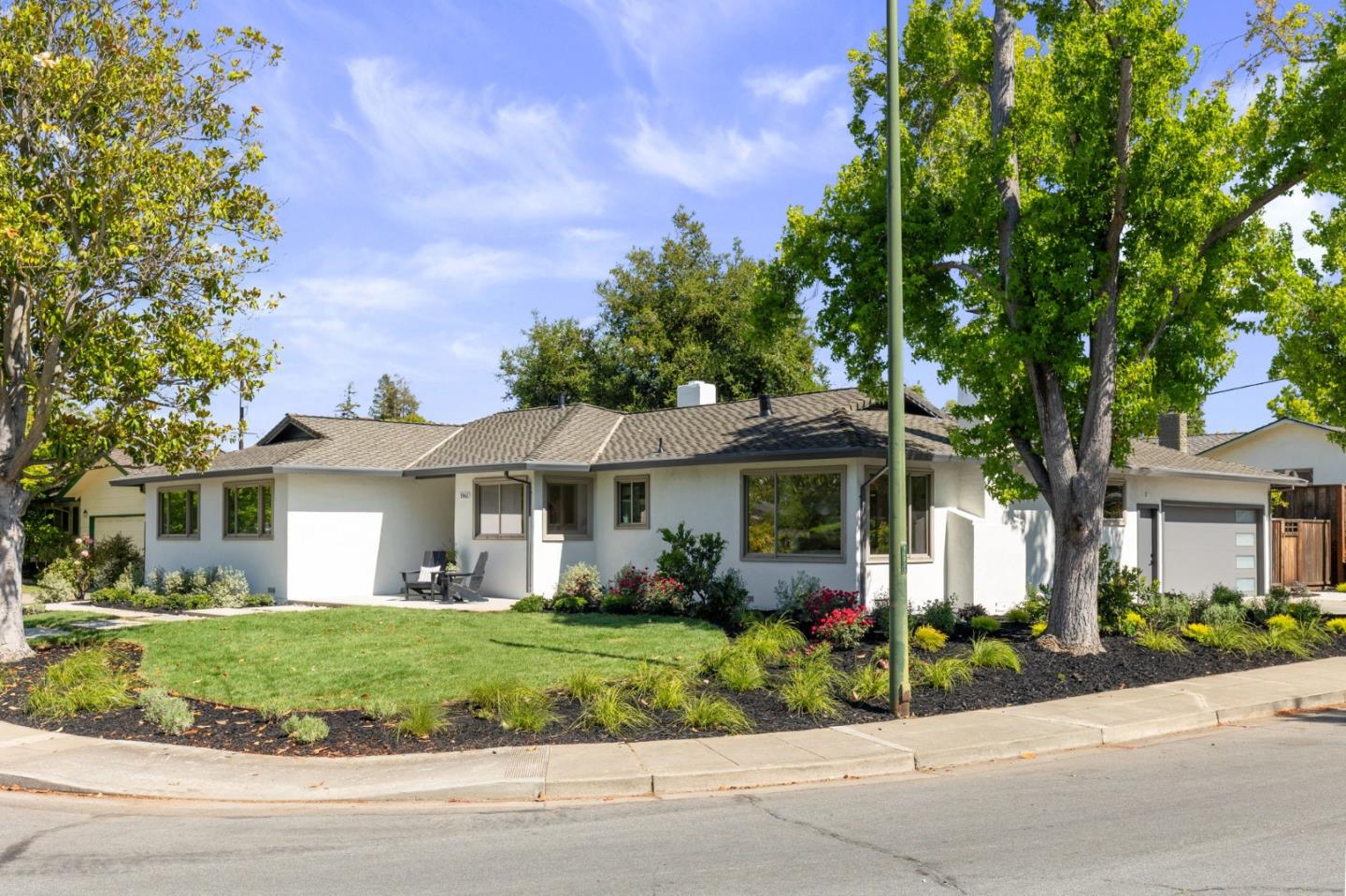 1961 Fordham Way Mountain View, CA 94040 - Photo 3 of 29 front view of a house with a yard