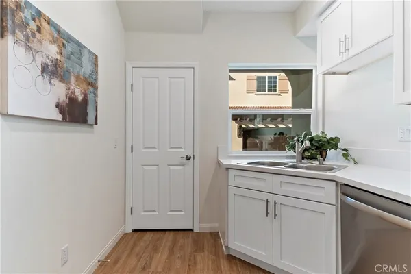 a living room with furniture and window