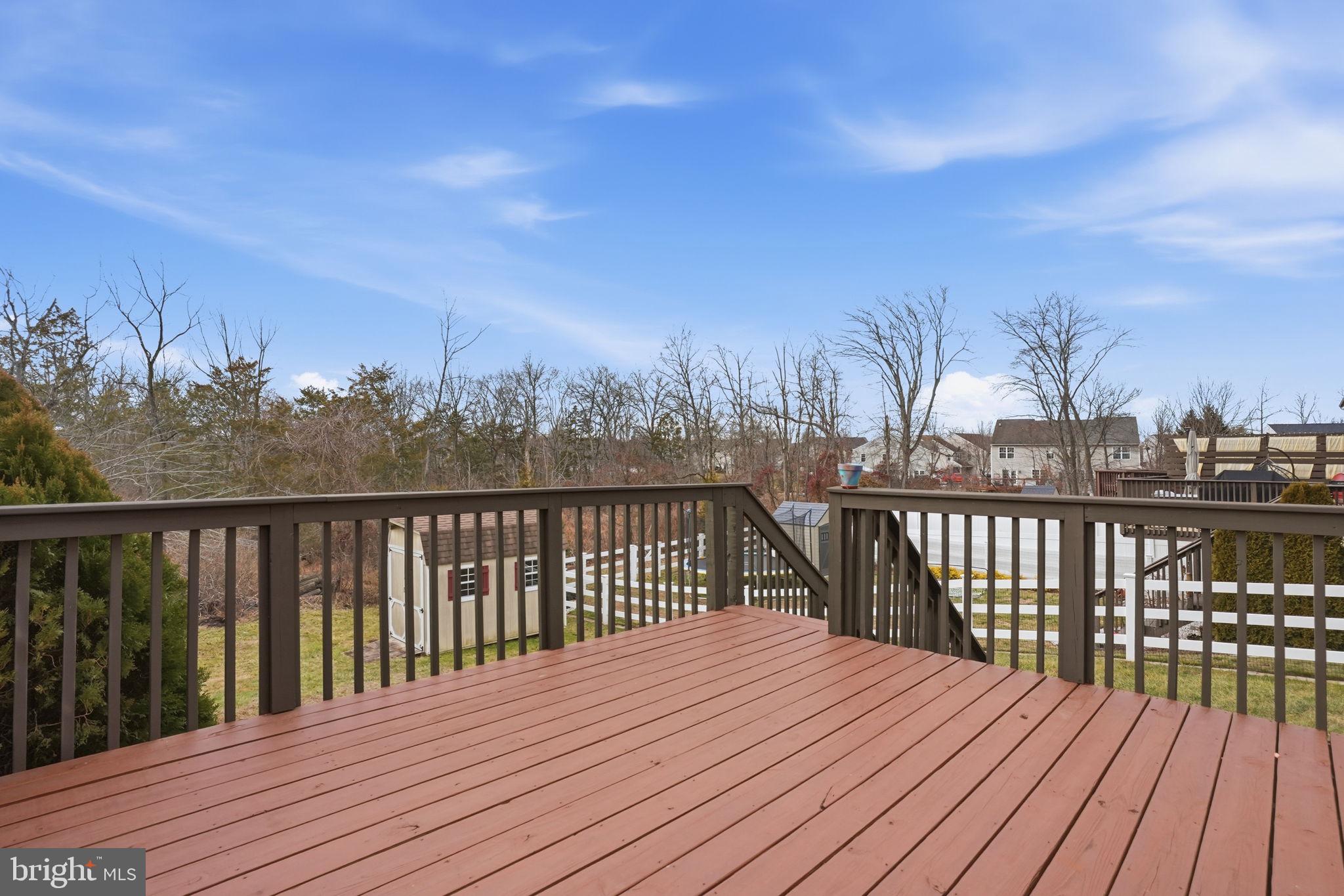737 Seminary Street Pennsburg, PA 18073 - Photo 26 of 30 a view of roof deck with wooden floor and fence