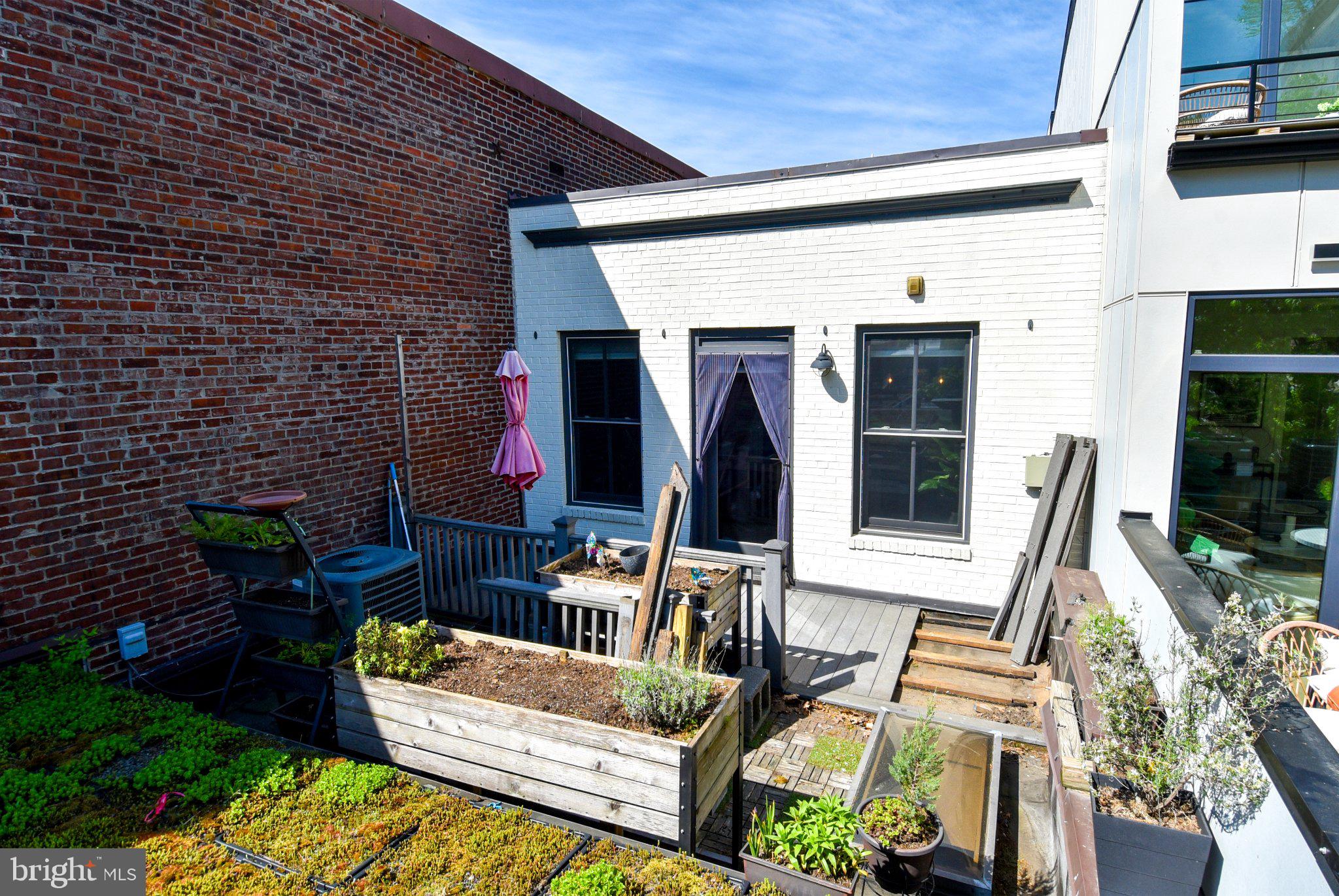 1316 9th Street Northwest Washington, DC 20001 - Photo 32 of 44 Charming urban retreat with greenery.