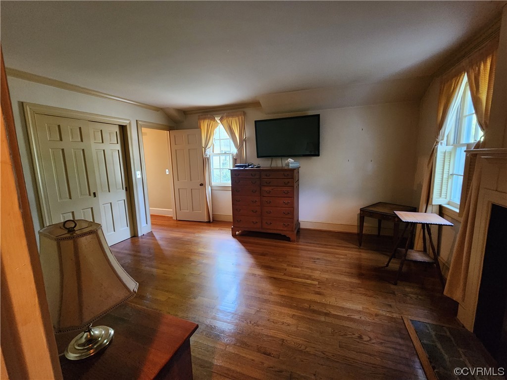185 Washington Street Boydton, VA 23917 - Photo 15 of 45 a view of a livingroom with furniture and a flat screen tv