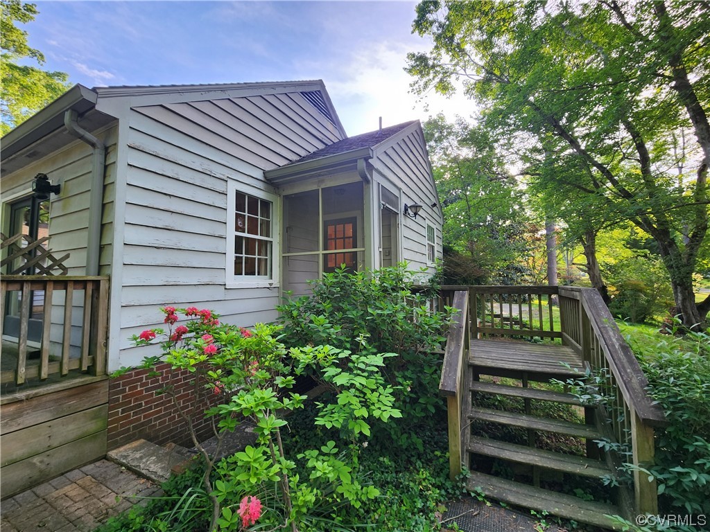 185 Washington Street Boydton, VA 23917 - Photo 2 of 45 a view of front door and porch