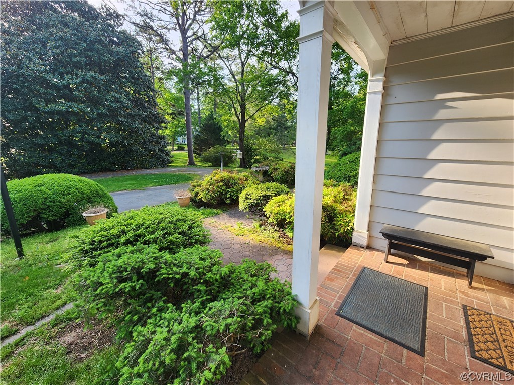 185 Washington Street Boydton, VA 23917 - Photo 36 of 45 a view of backyard with outdoor space