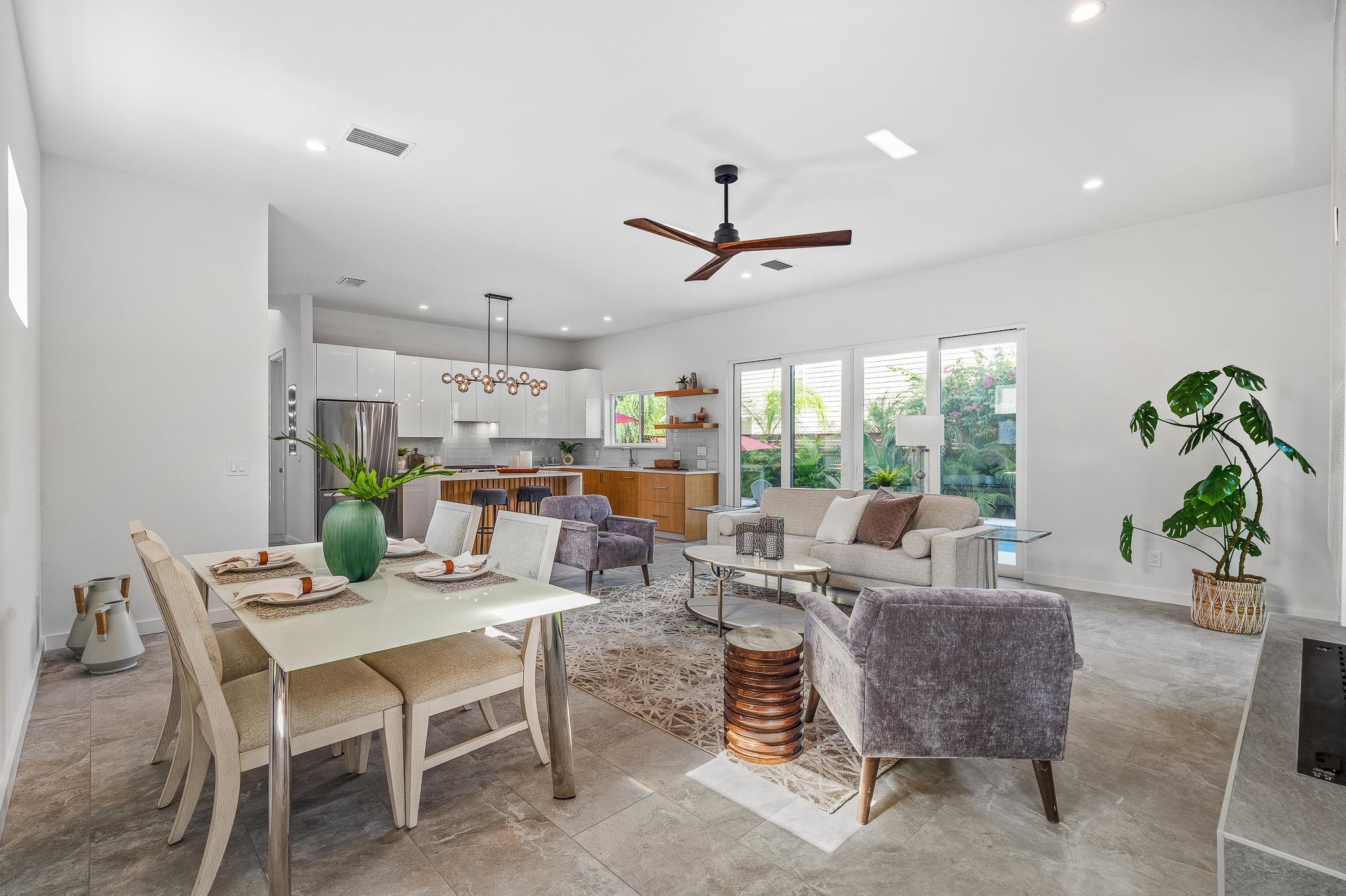 327 Minorca Avenue St. Augustine, FL 32080 - Photo 18 of 74 a view of a dining room with furniture window and outside view