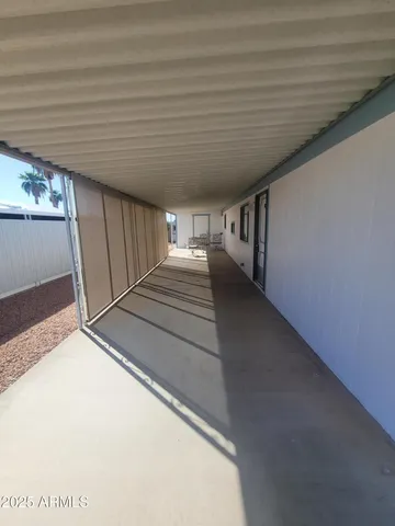 a view of storage and utility room
