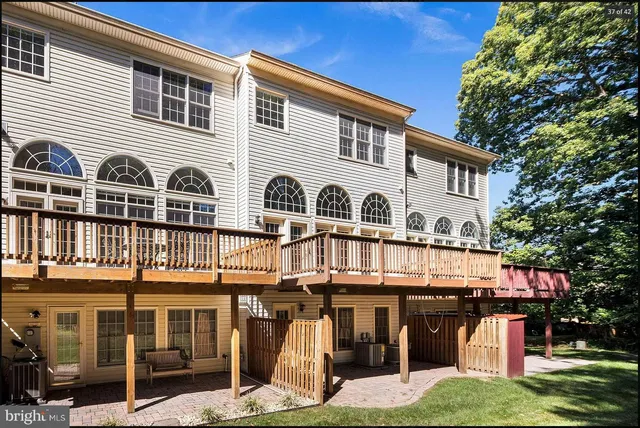 a view of a building with a street