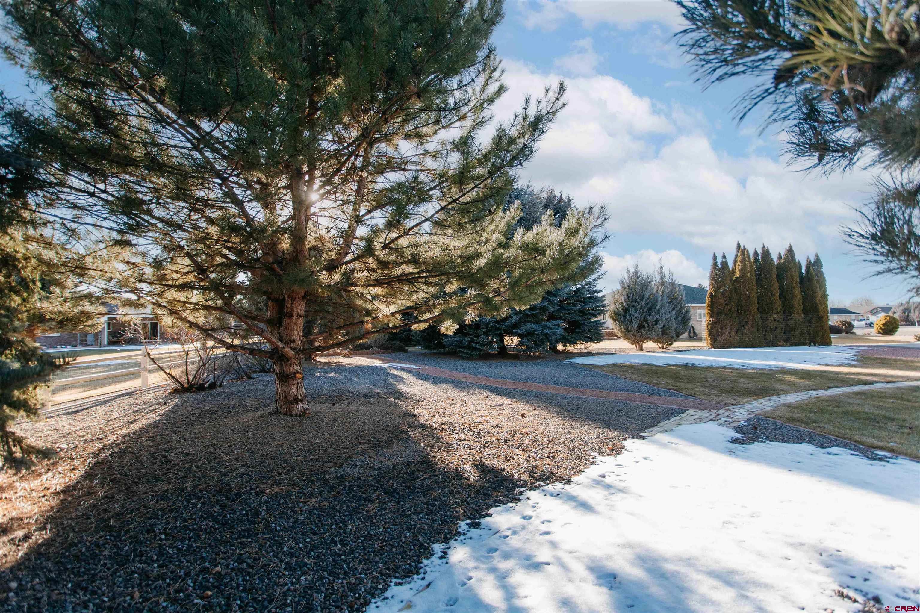 2806 Bluebell Court Montrose, CO 81401 - Photo 26 of 37 a view of dirt yard with a fountain