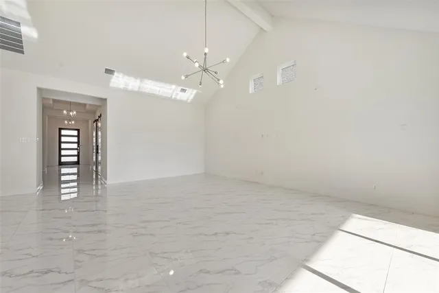 wooden floor in an empty room