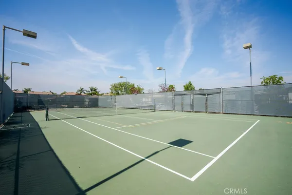 a view of a tennis court