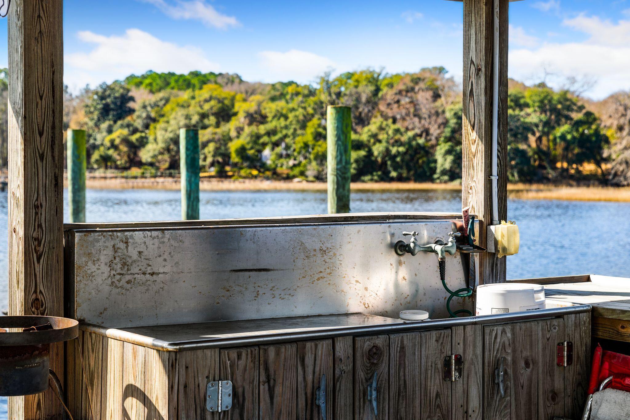 5434 Chaplins Landing Road Hollywood, SC 29449 - Photo 73 of 106 Sink on Dock