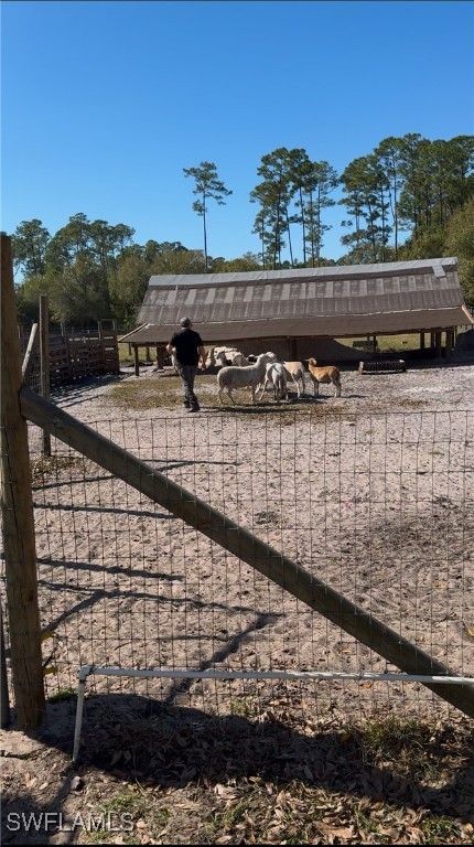 13434 Tangelo Avenue Clewiston, FL 33440 - Photo 24 of 42 a view of swimming pool from a balcony