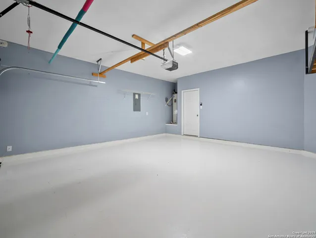 a house view with a backyard space