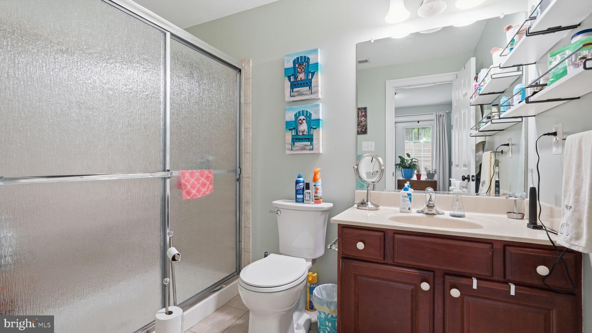 15613 Thoroughfare Road Gainesville, VA 20155 - Photo 47 of 64 Modern bathroom with stylish accents.