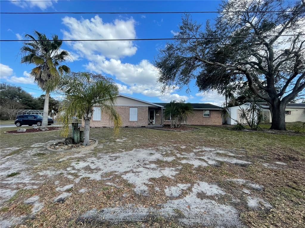6820 Forest Avenue New Port Richey, FL 34653 - Photo 1 of 1 a view of a house with a tree and a yard