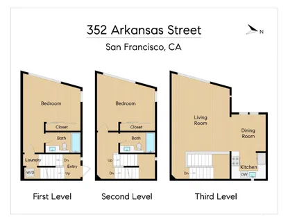 $1,350,000 | 352 Arkansas Street, San Francisco, CA 94107