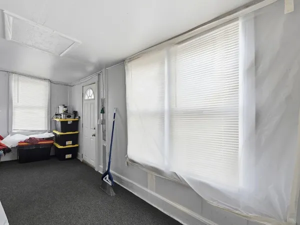 a view of empty room