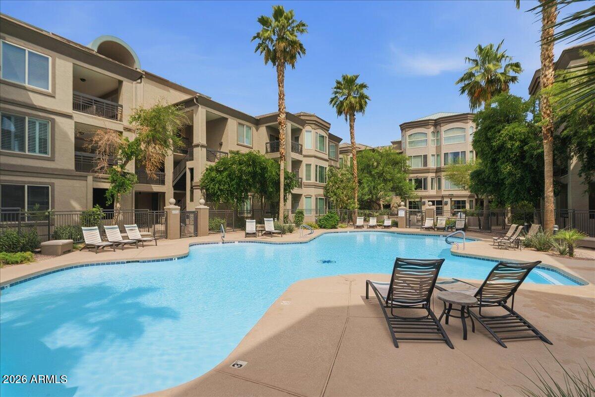 435 West Rio Salado Parkway, Unit 111 Tempe, AZ 85281 - Photo 38 of 44 a view of a house with swimming pool patio and swimming pool