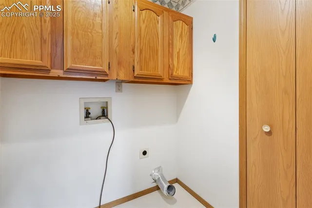 a room with storage and utility