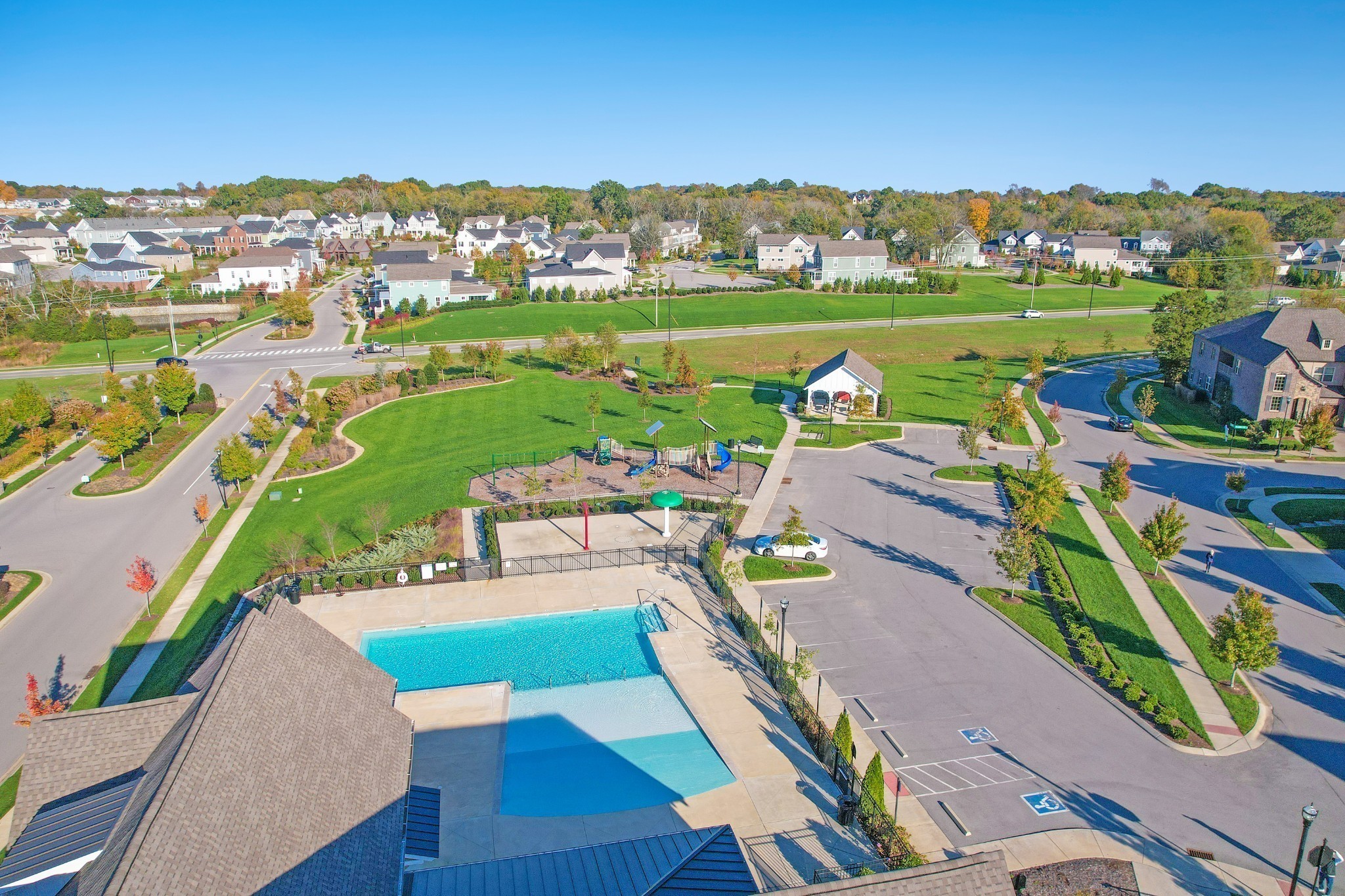 9012 Headwaters Drive Franklin, TN 37064 - Photo 21 of 25 a view of a city from a terrace