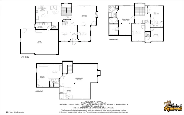 $510,000 | 2010 Strand Drive, Champaign, IL 61822