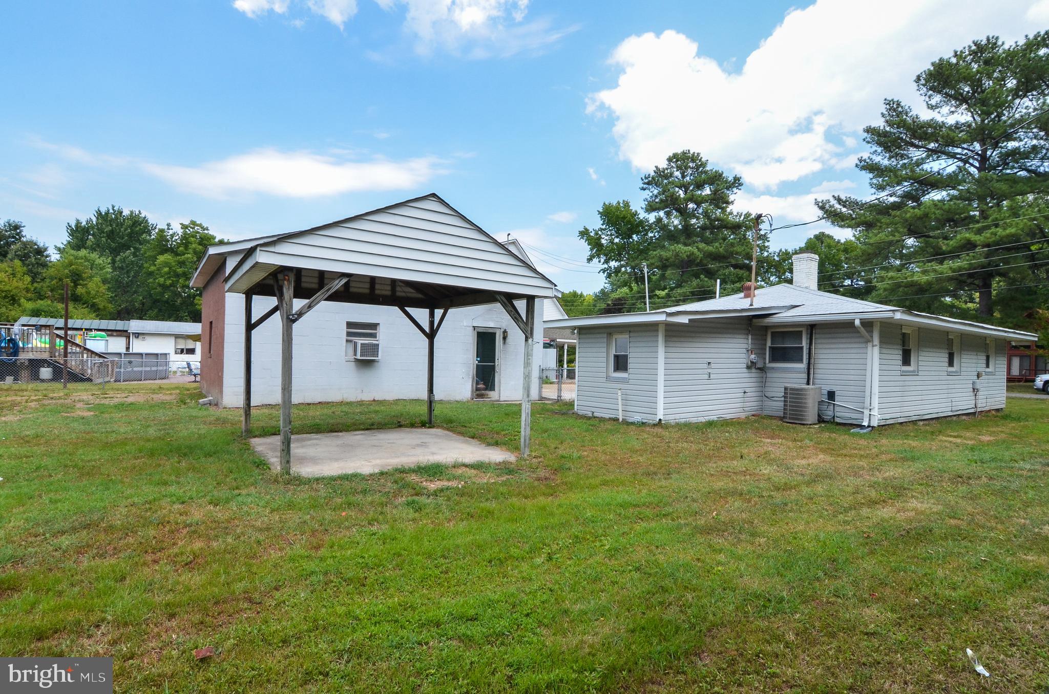 311 Rolando Drive Colonial Beach, VA 22443 - Photo 23 of 24 Covered patio in rear yard.