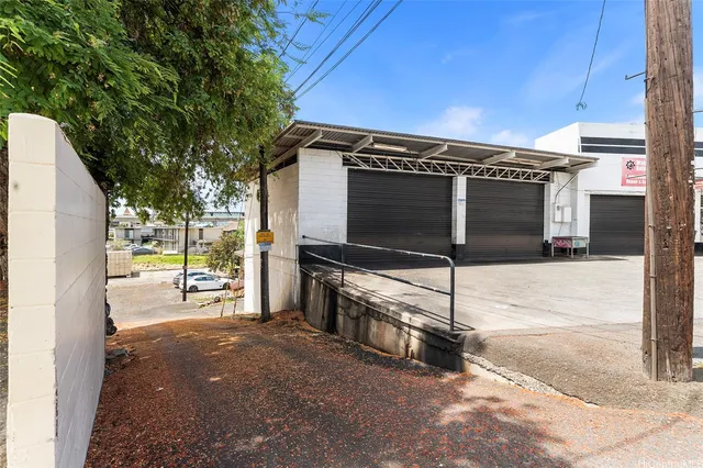 a view of outdoor space and barbecue grill