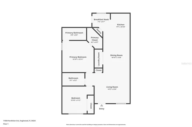 a picture of a floor plan