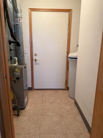 a view of a storage in a room