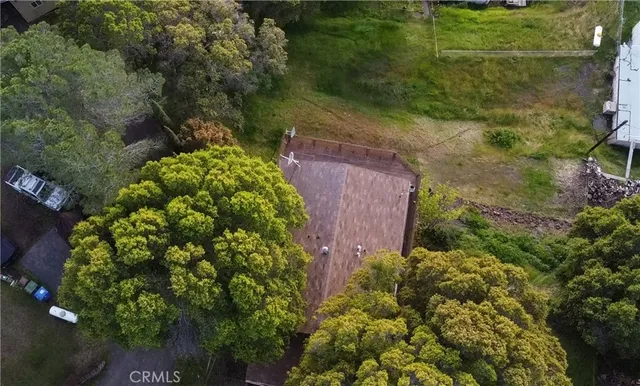 a view of lake and mountain