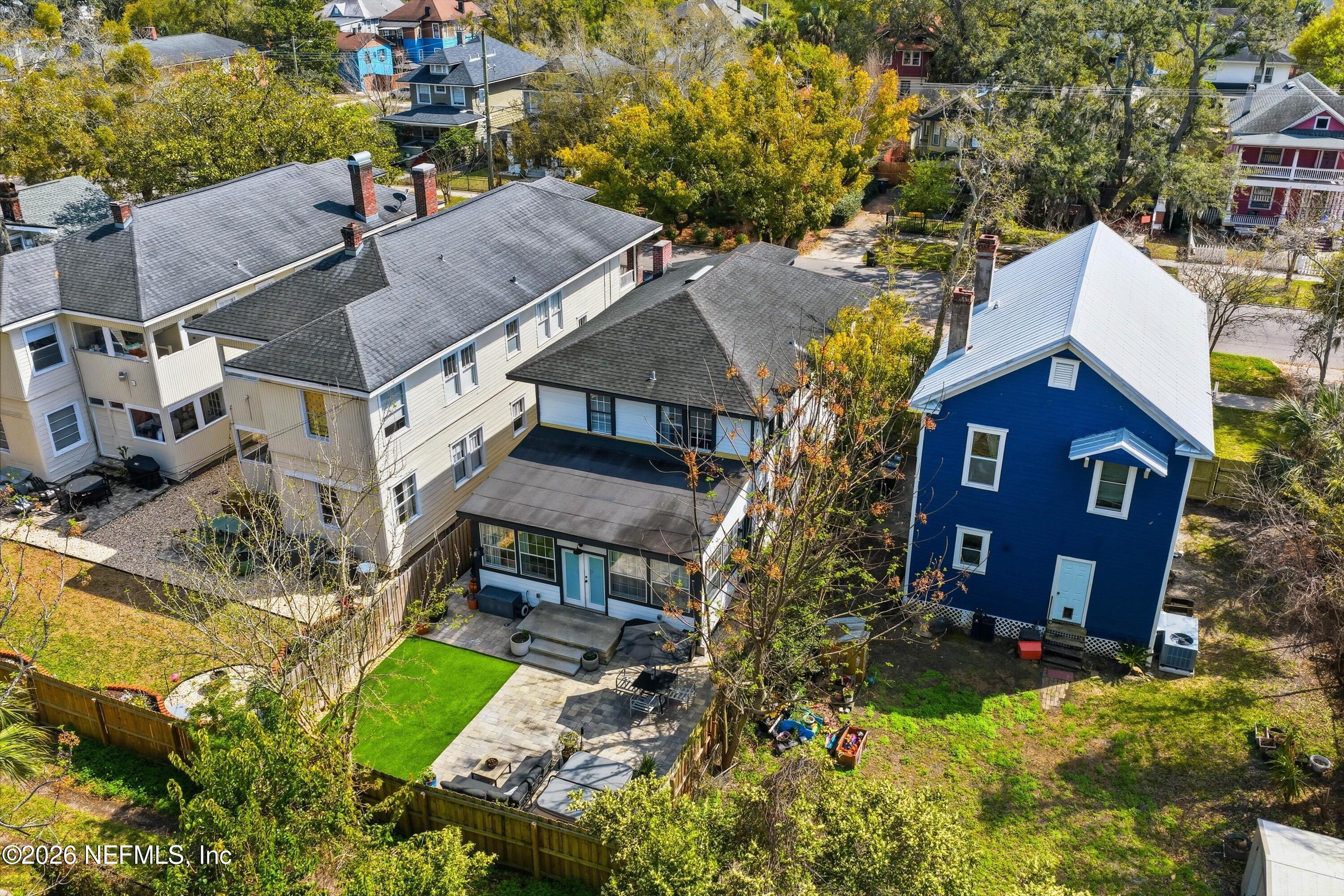 2221 Post Street Jacksonville, FL 32204 - Photo 37 of 48 Aerial Back