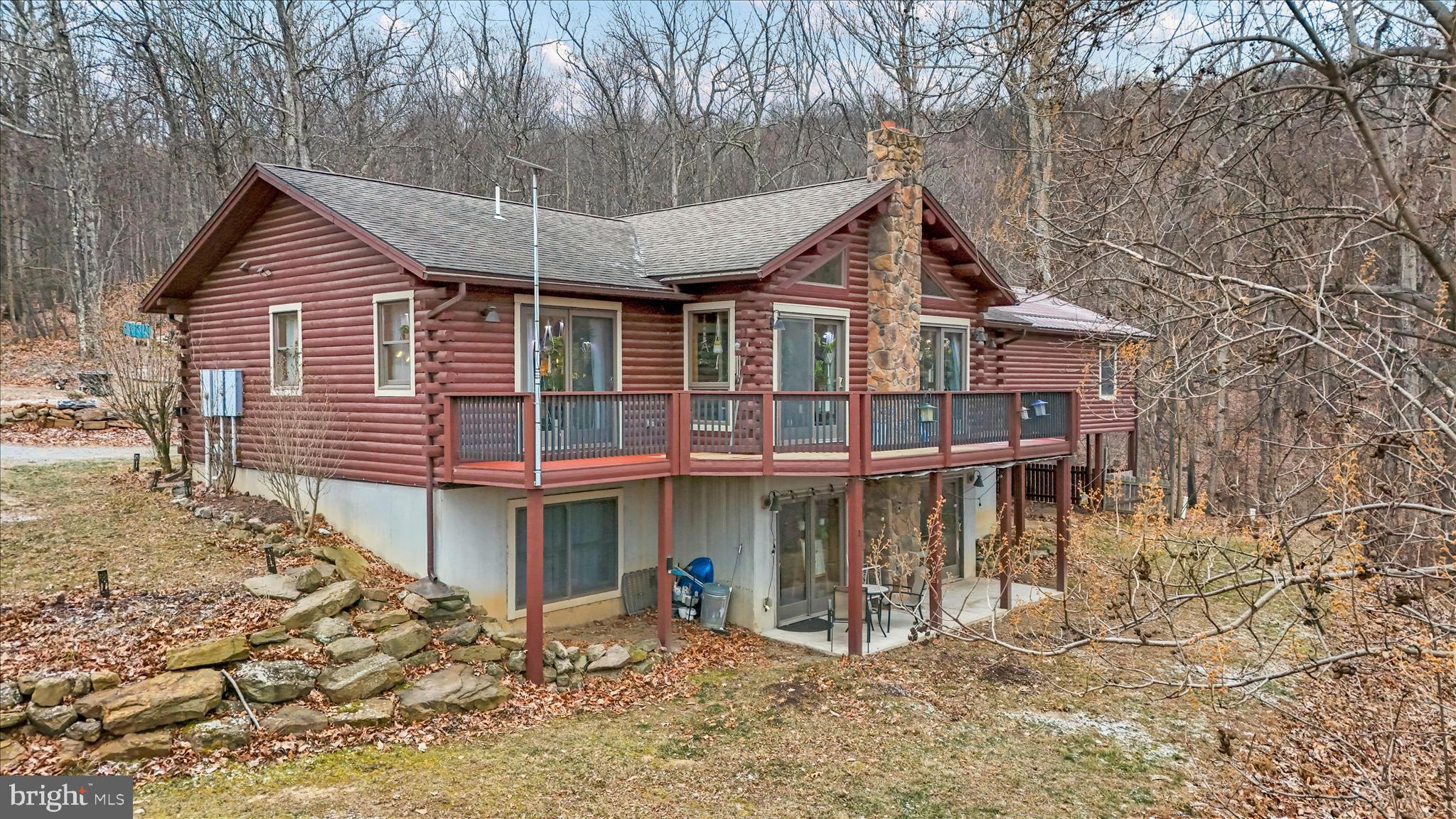 1400 Core Road Romney, WV 26757 - Photo 54 of 57 a view of a house with large windows