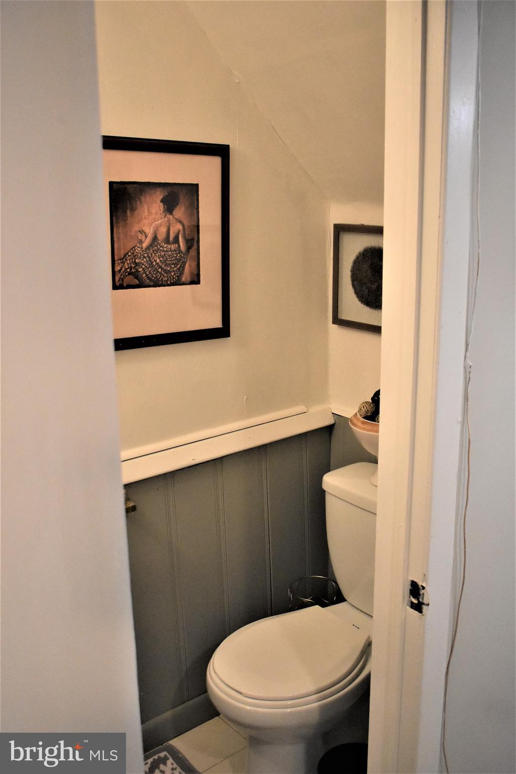 2742 West Country Club Road Philadelphia, PA 19131 - Photo 23 of 23 Powder Room (Lower Level)