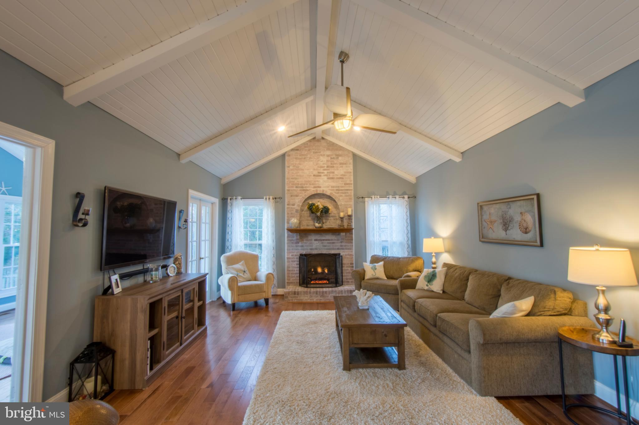 3209 Magnolia Ridge Road Annapolis, MD 21403 - Photo 14 of 106 View From Kitchen To Family Room