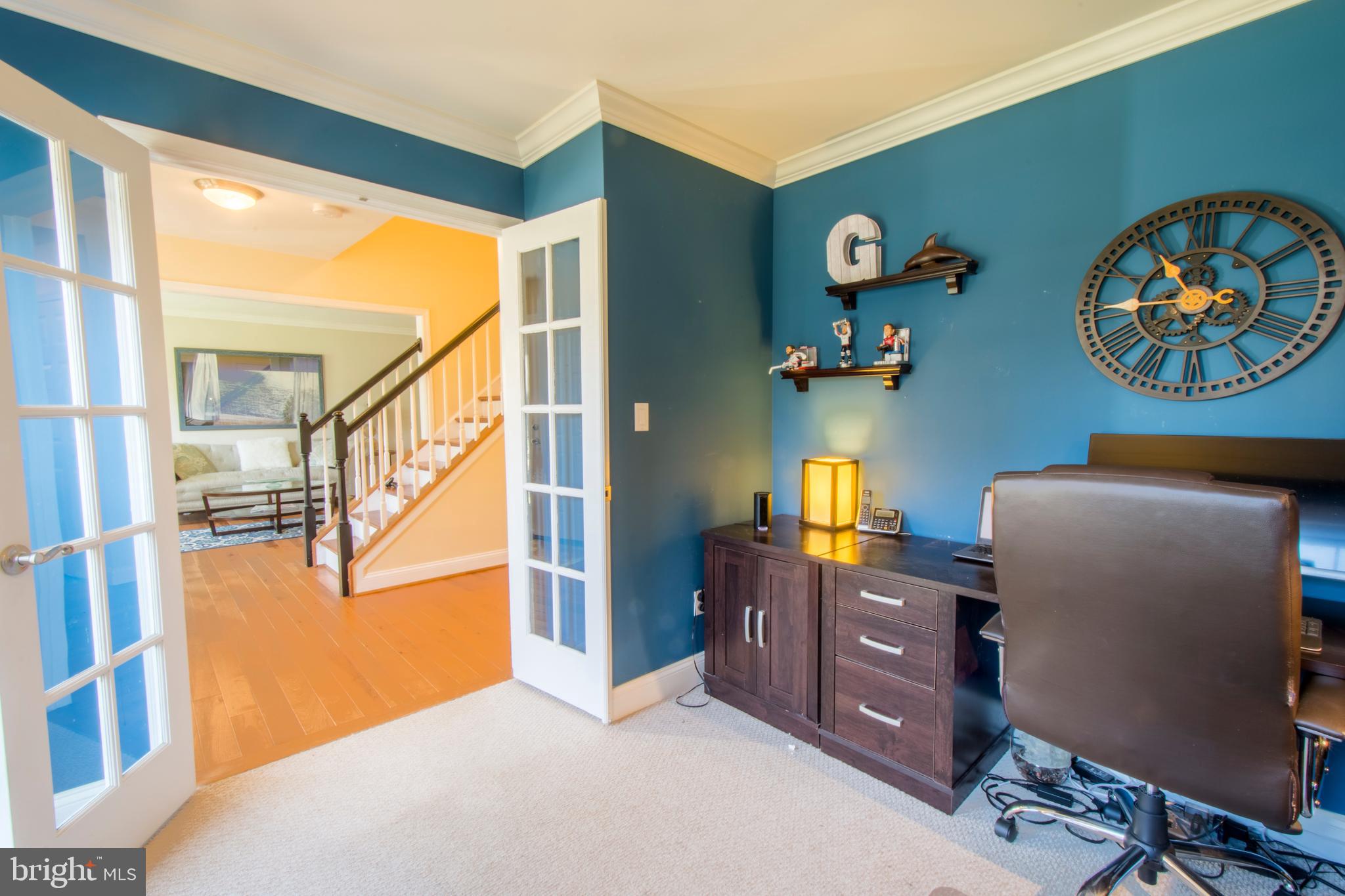 3209 Magnolia Ridge Road Annapolis, MD 21403 - Photo 30 of 106 Double Glass Doors To Office