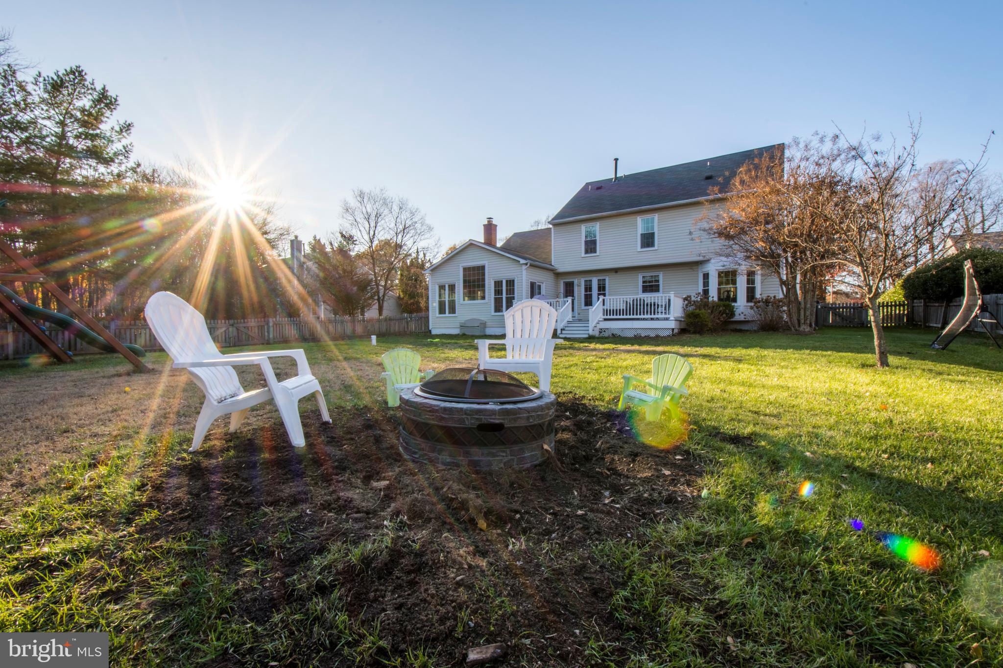 3209 Magnolia Ridge Road Annapolis, MD 21403 - Photo 83 of 106 Back Yard - Fire Pit To Roast Marshmellows