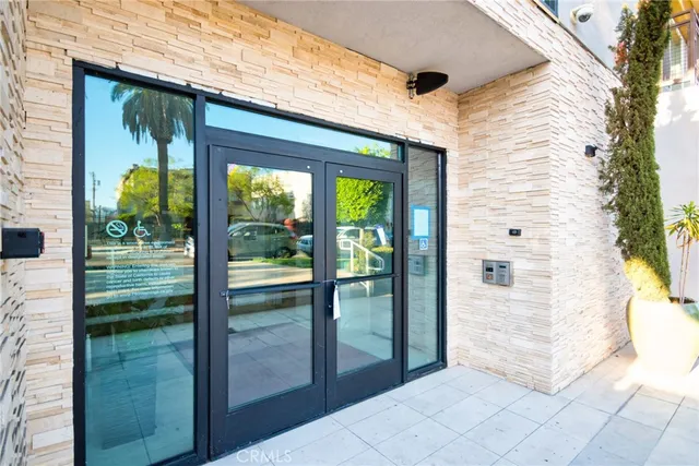 a view of a entryway