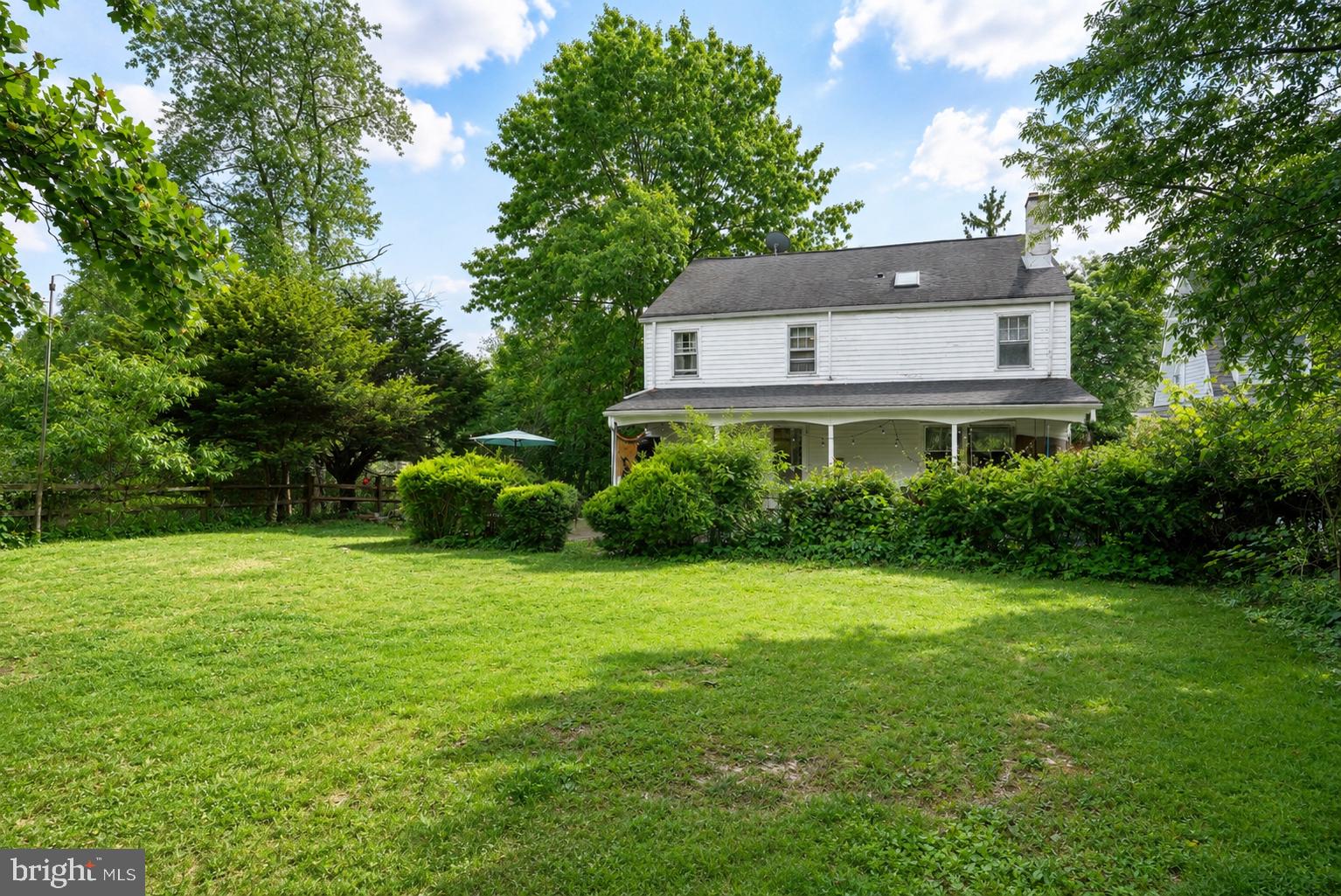 1470 River Road Titusville, NJ 08560 - Photo 13 of 50 a view of a big house with a big yard plants and large trees
