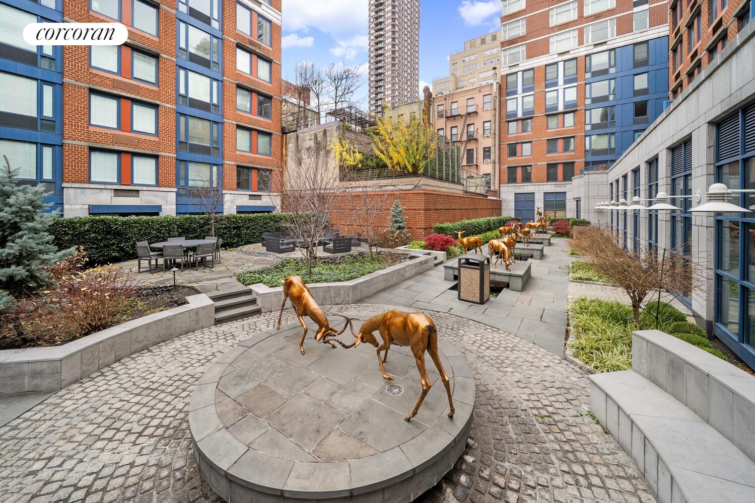 404 East 76th Street, Unit 3D Manhattan, NY 10021 - Photo 13 of 14 a view of a swimming pool with outdoor seating