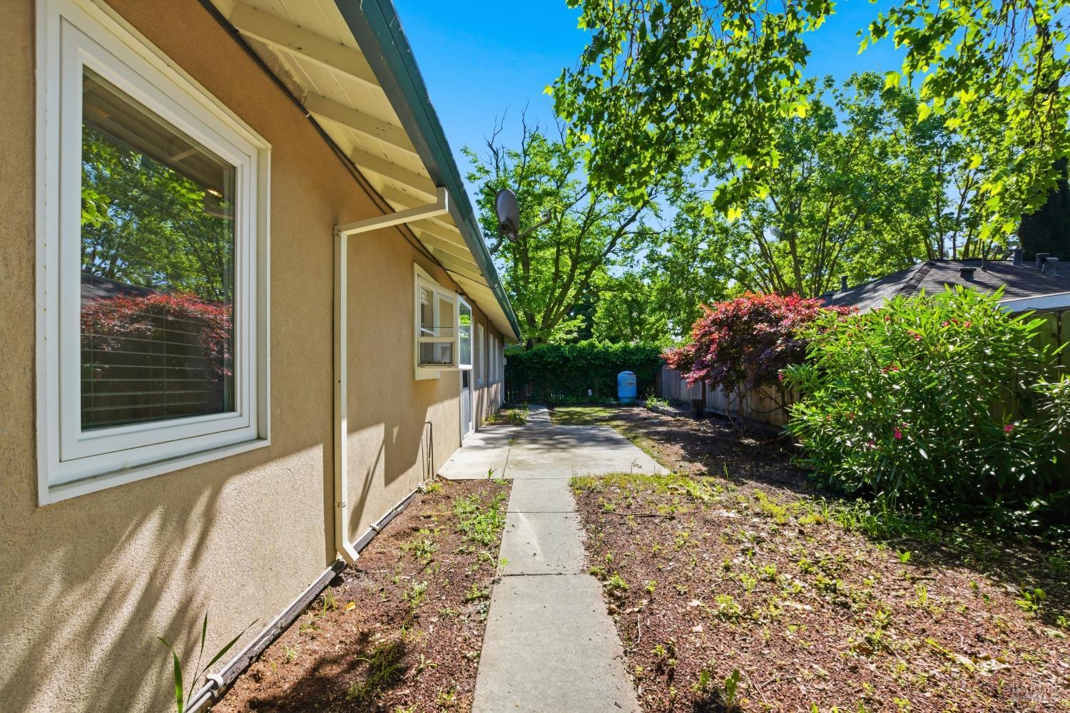 2015 Locust Street Napa, CA 94559 - Photo 43 of 54 a view of a back yard with green space