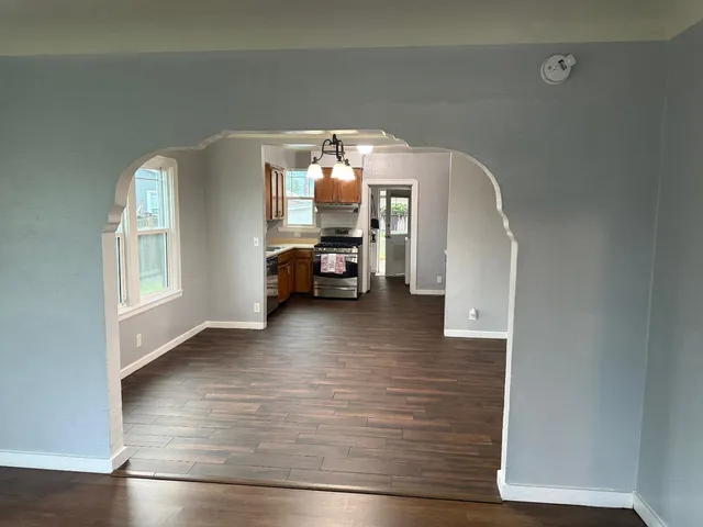 a view of livingroom with furniture and window